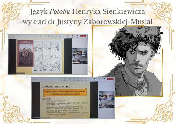 Język “Potopu” Henryka Sienkiewicza wykład dr Justyny Zaborowskiej-Musiał